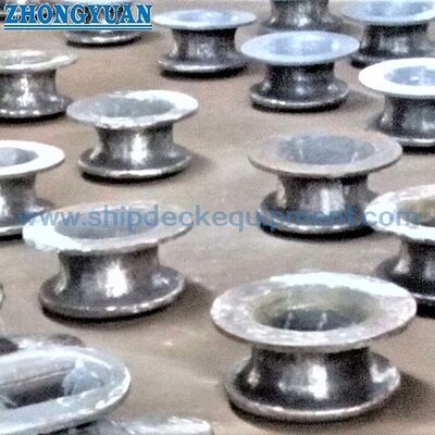 صب الصلب 6 "8" 10 "زر البحرية Chock ASTM A27-70-36 معدات رسو السفن