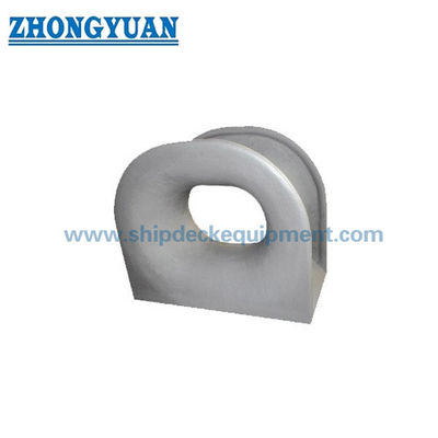 DIN 81915 Type C Casting Steel Deck Mounted Chock Ship Tra جر معدات