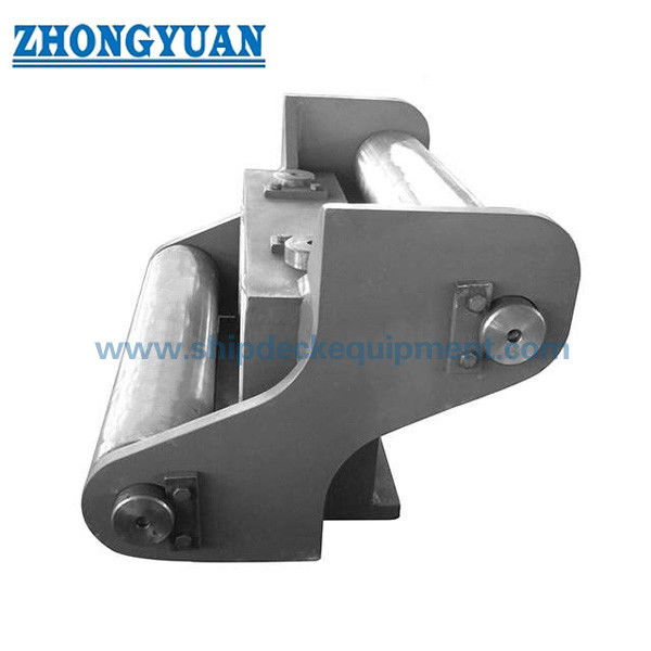 CB 3015 Type B أربع بكرات فولاذية بحرية Fairlead لسفن السفن الهندسية معدات سحب السفن